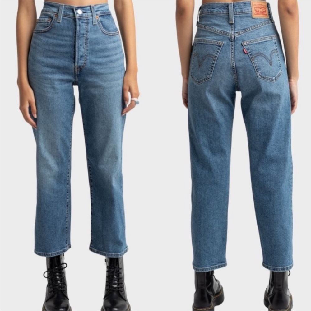 Levi’s Ribcage Straight Ankle jeans size 31